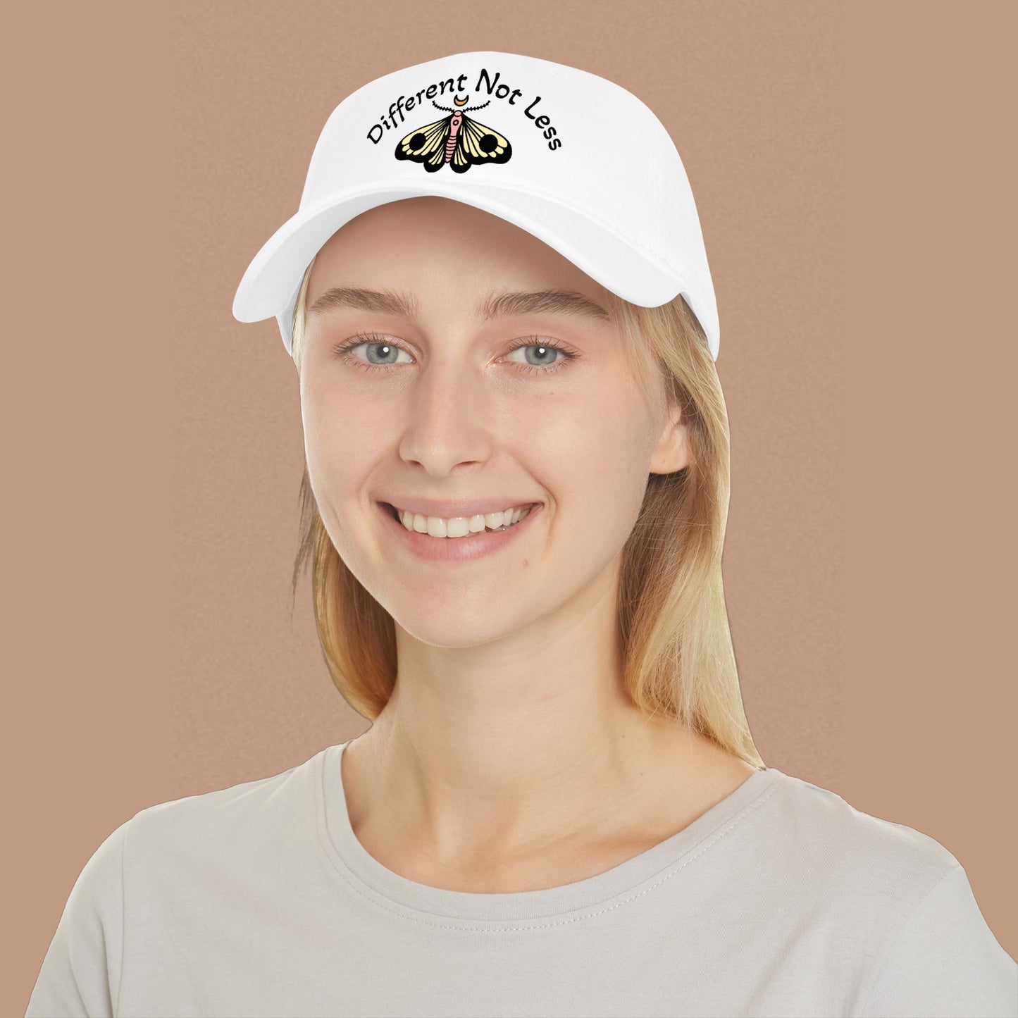 "Different Not Less" — Low Profile Hat