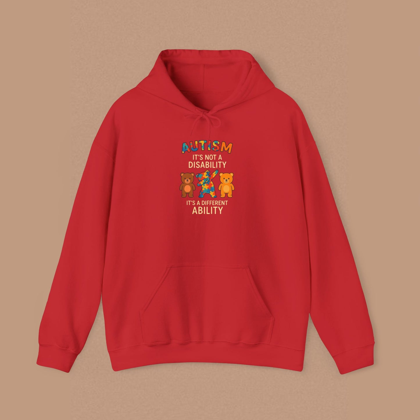 "Autism It's Not A Disability, It's A Different Ability" — Autism Awareness Hoodie