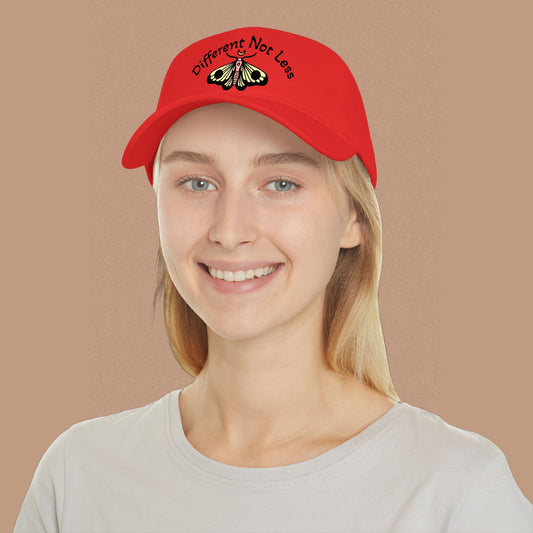 "Different Not Less" — Low Profile Hat