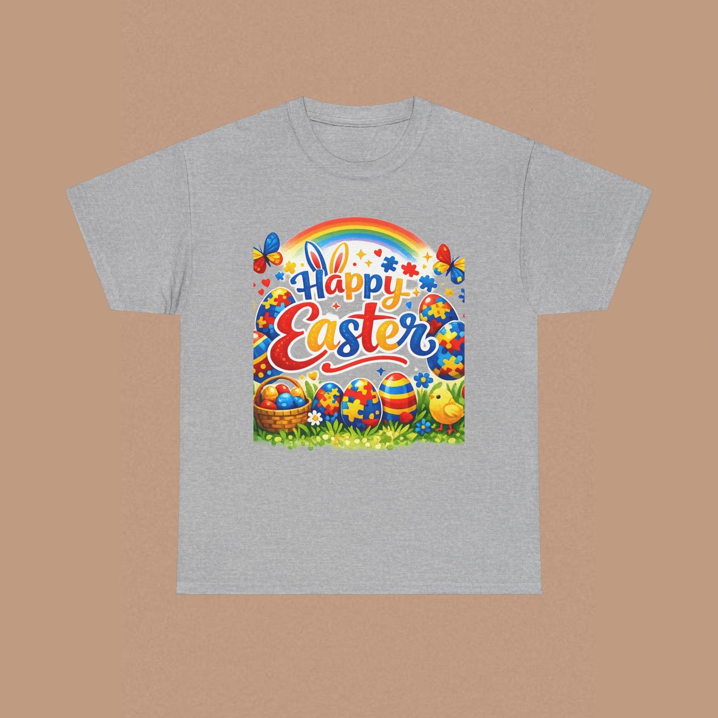 "Happy Easter" — Graphic T-Shirt