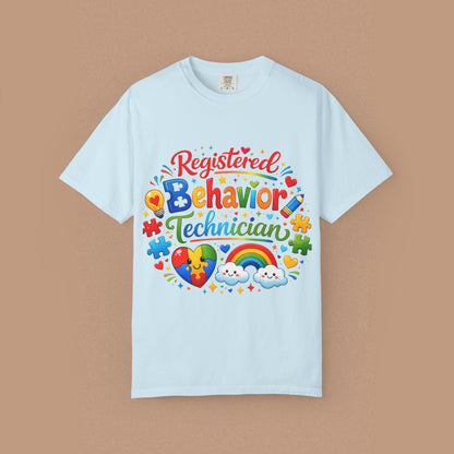 "Registered Behavior Technician" — Colorful Graphic T-Shirt