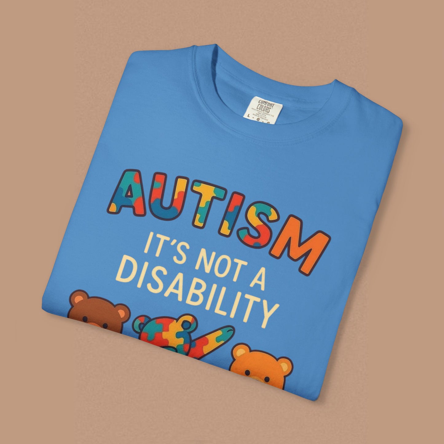 "Autism It's Not A Disability, It's A Different Ability" — Autism Awareness T-Shirt
