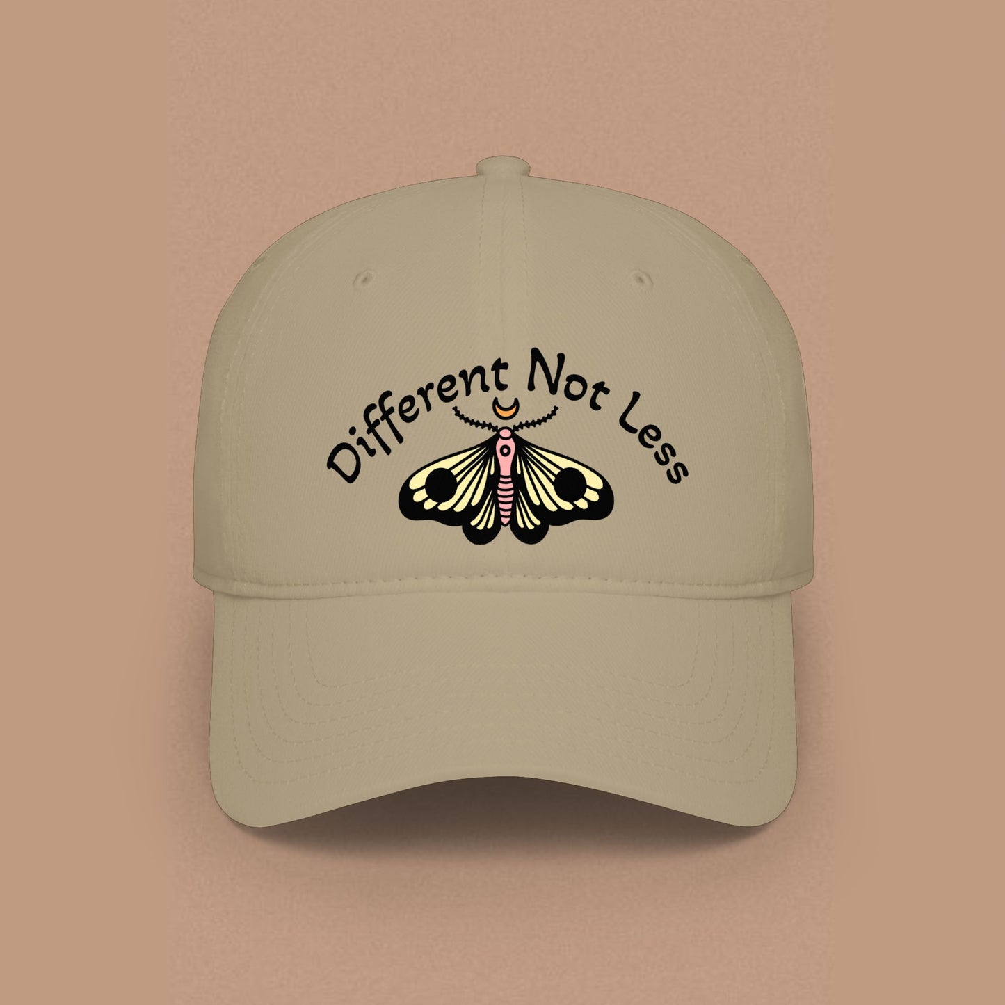 "Different Not Less" — Low Profile Hat