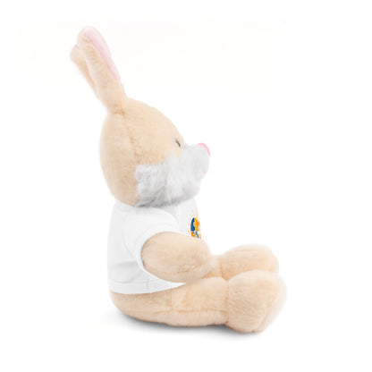 "Autism Puzzle Heart" — Teddy Plush Bear with Tee