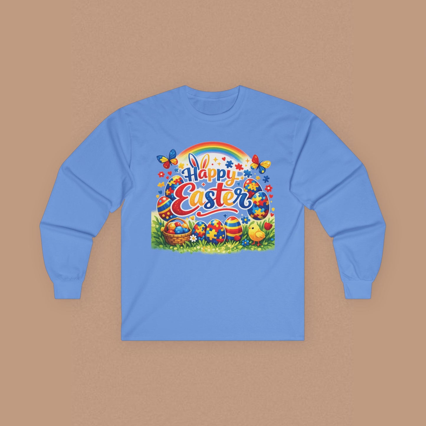 "Happy Easter" — Graphic Long Sleeve