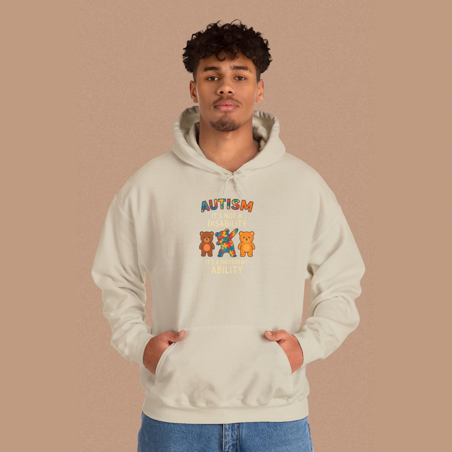 "Autism It's Not A Disability, It's A Different Ability" — Autism Awareness Hoodie