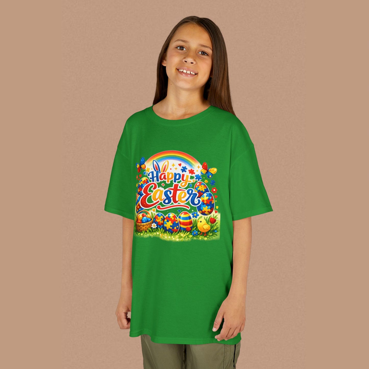 "Happy Easter" — Graphic T-shirt