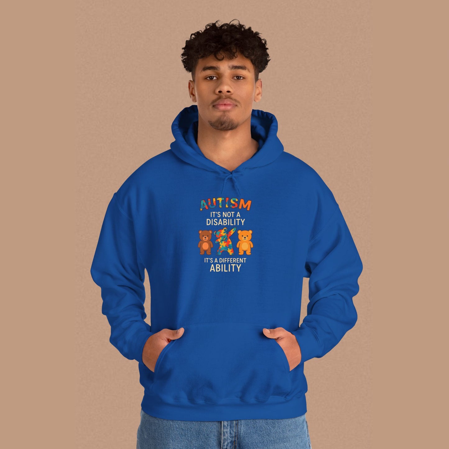 "Autism It's Not A Disability, It's A Different Ability" — Autism Awareness Hoodie