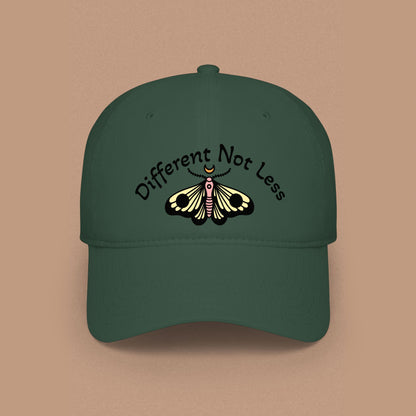 "Different Not Less" — Low Profile Hat