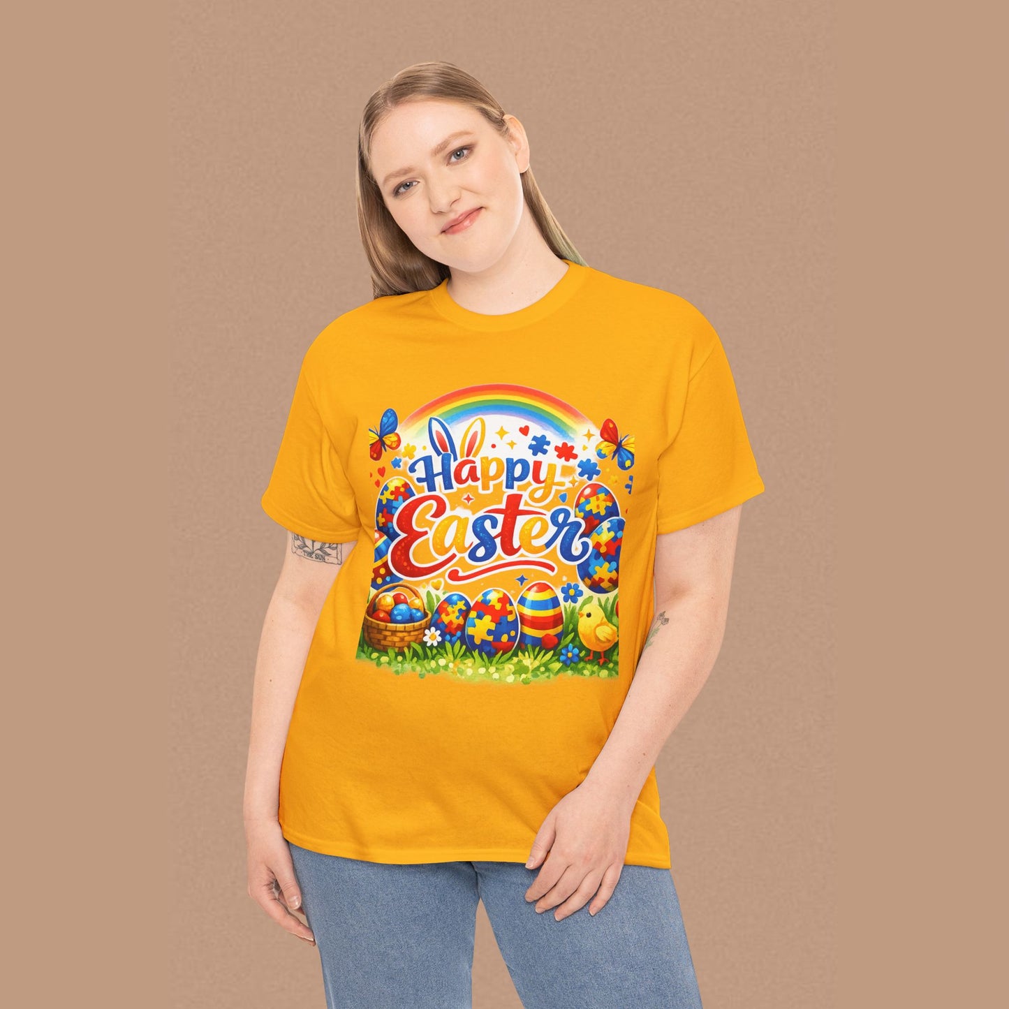"Happy Easter" — Graphic T-Shirt