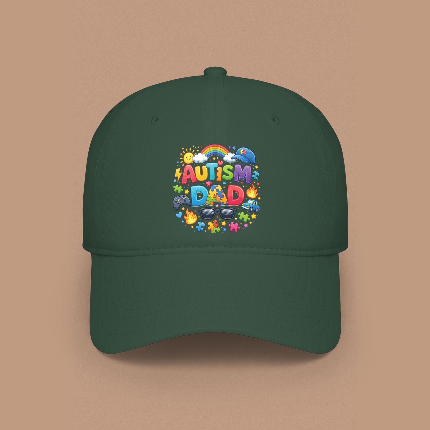 "Autism Dad" Low Profile Hat