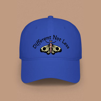 "Different Not Less" — Low Profile Hat