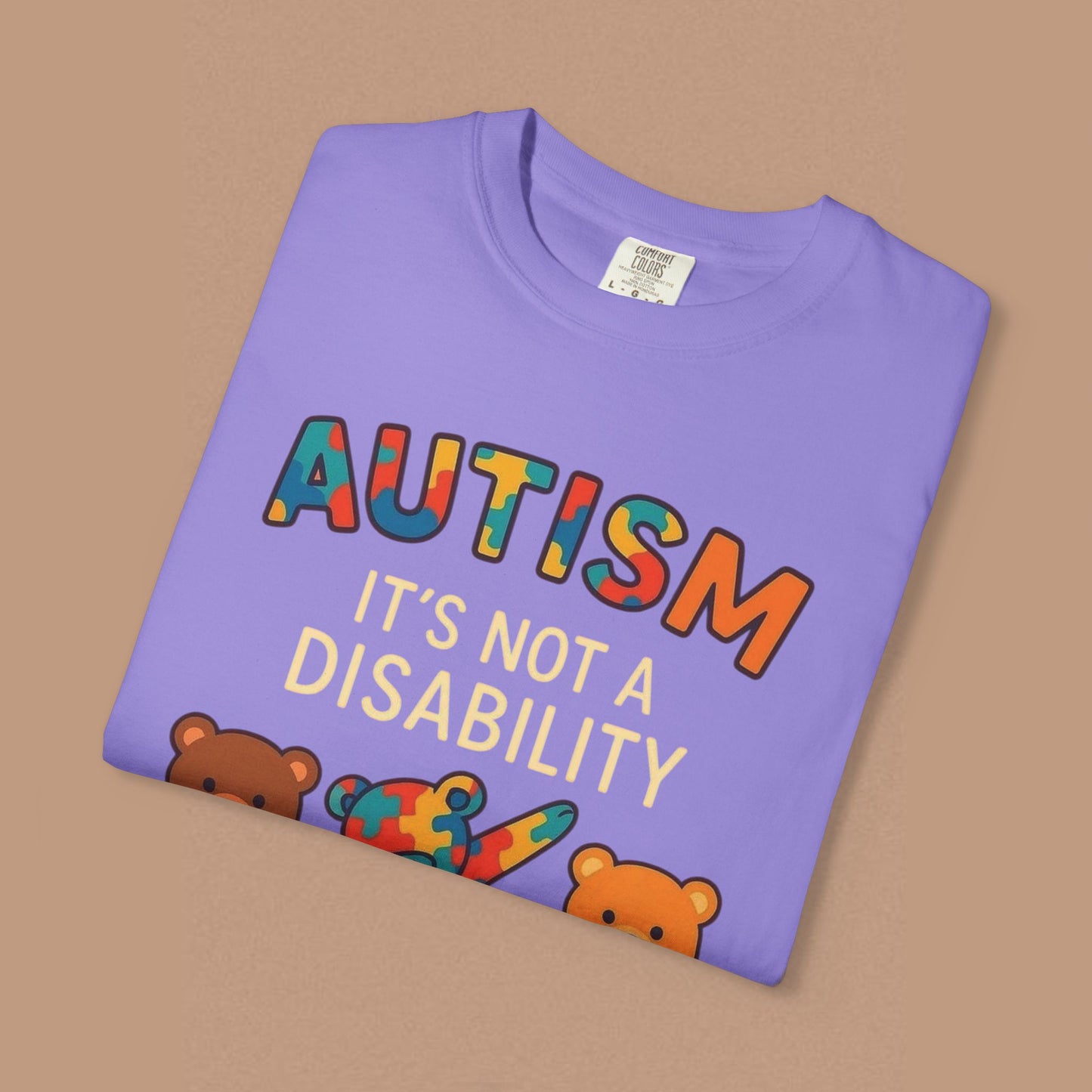"Autism It's Not A Disability, It's A Different Ability" — Autism Awareness T-Shirt