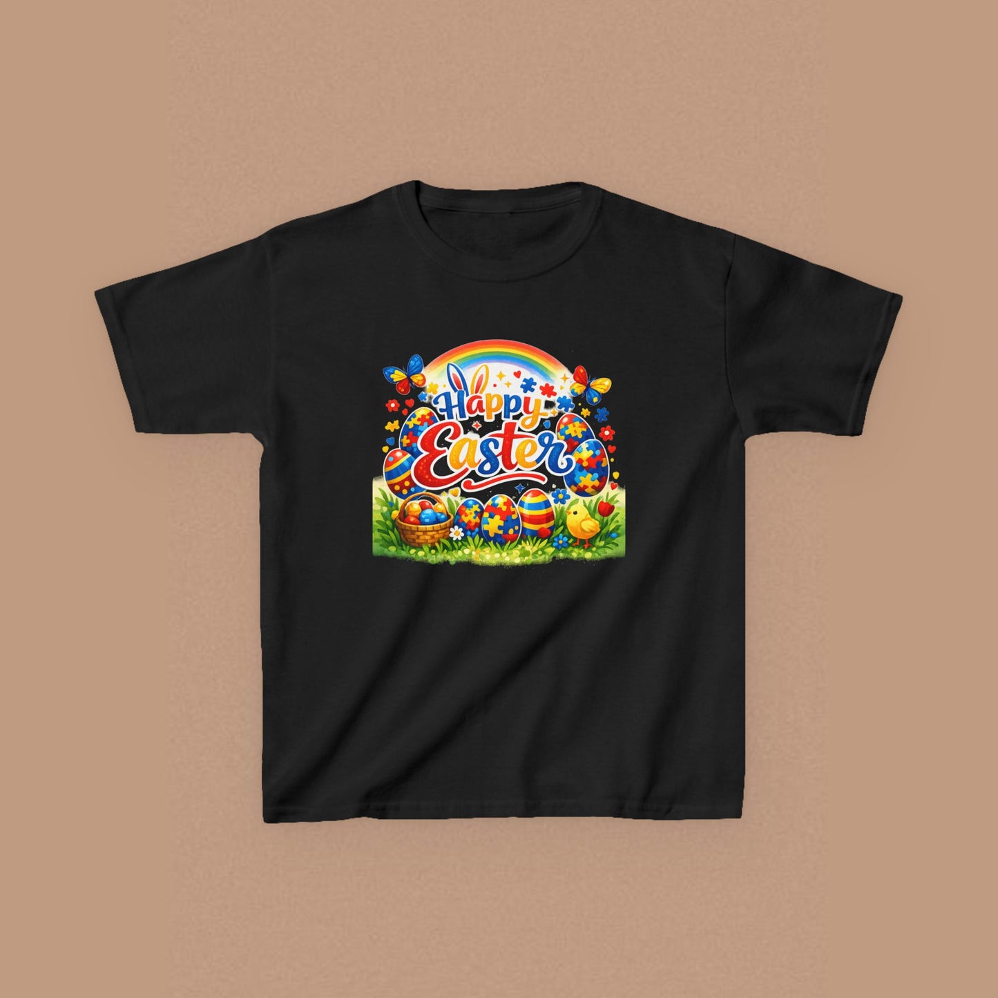 "Happy Easter" — Graphic T-shirt