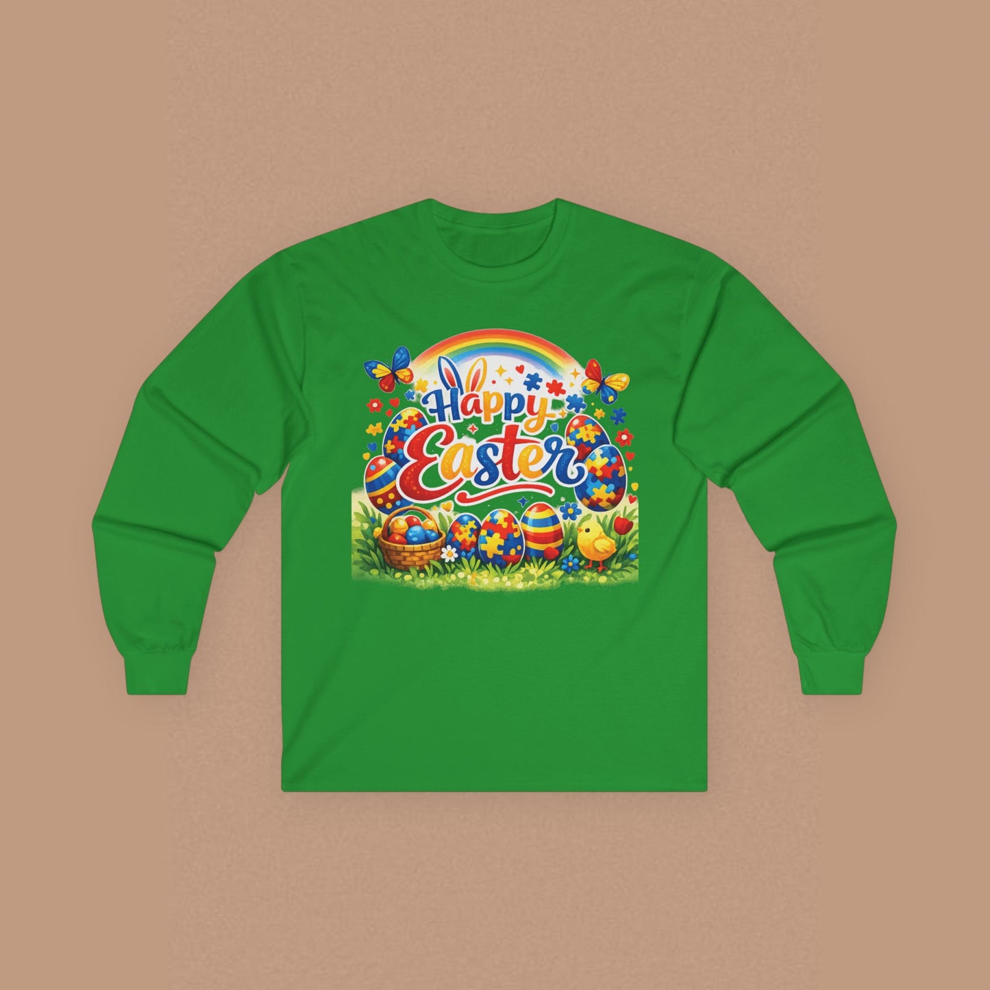 "Happy Easter" — Graphic Long Sleeve