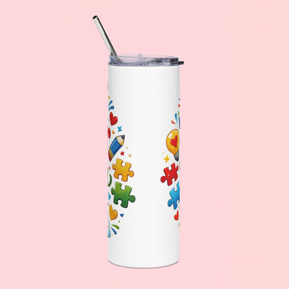 "Registered Behavior Technician" — 20oz Stainless Tumbler