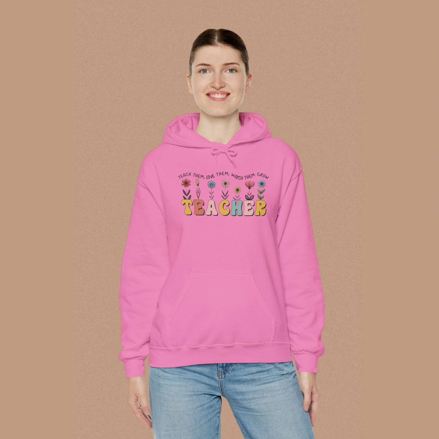 "Teacher" — Graphic Hoodie
