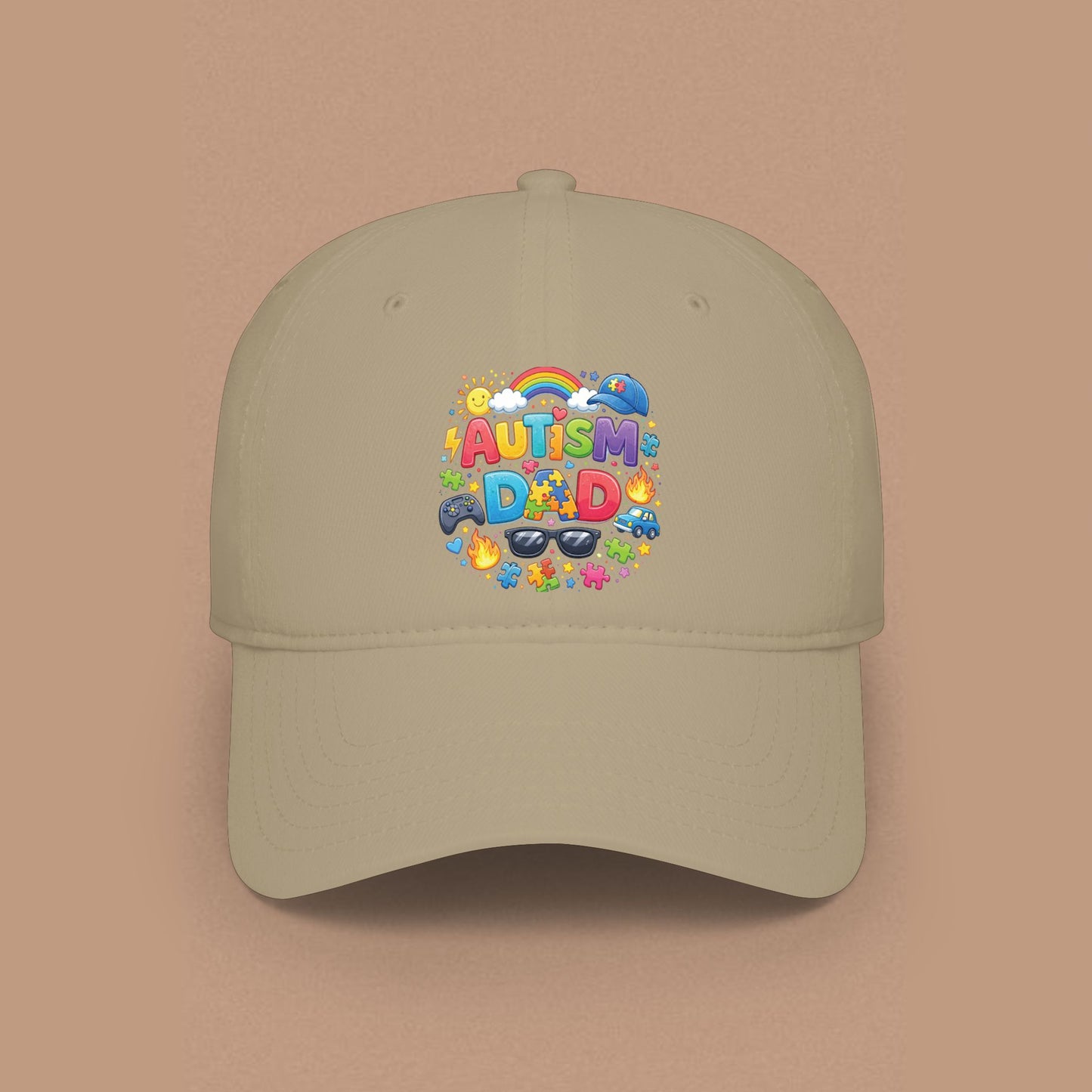 "Autism Dad" Low Profile Hat