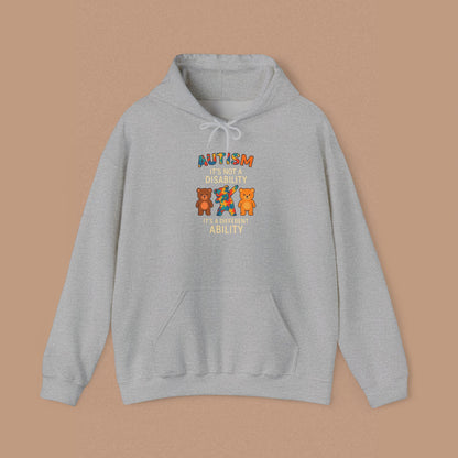 "Autism It's Not A Disability, It's A Different Ability" — Autism Awareness Hoodie