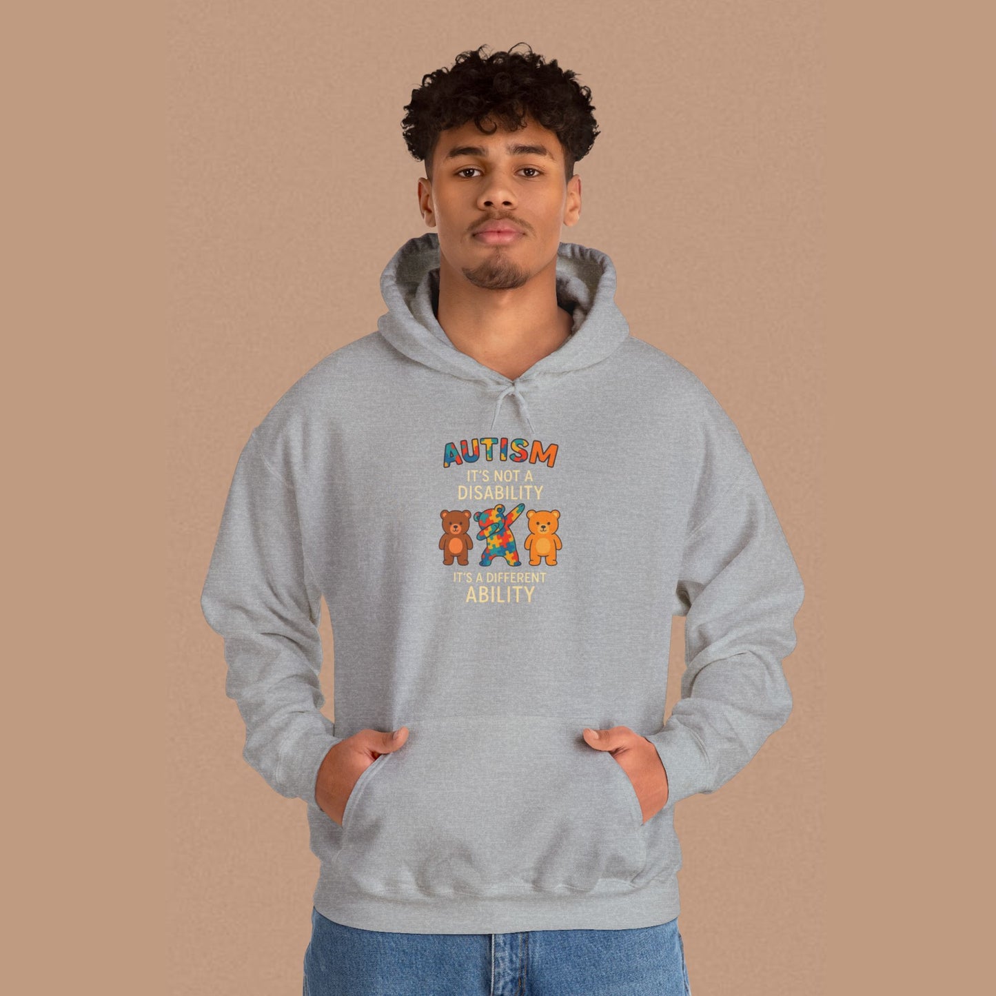 "Autism It's Not A Disability, It's A Different Ability" — Autism Awareness Hoodie