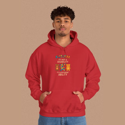 "Autism It's Not A Disability, It's A Different Ability" — Autism Awareness Hoodie