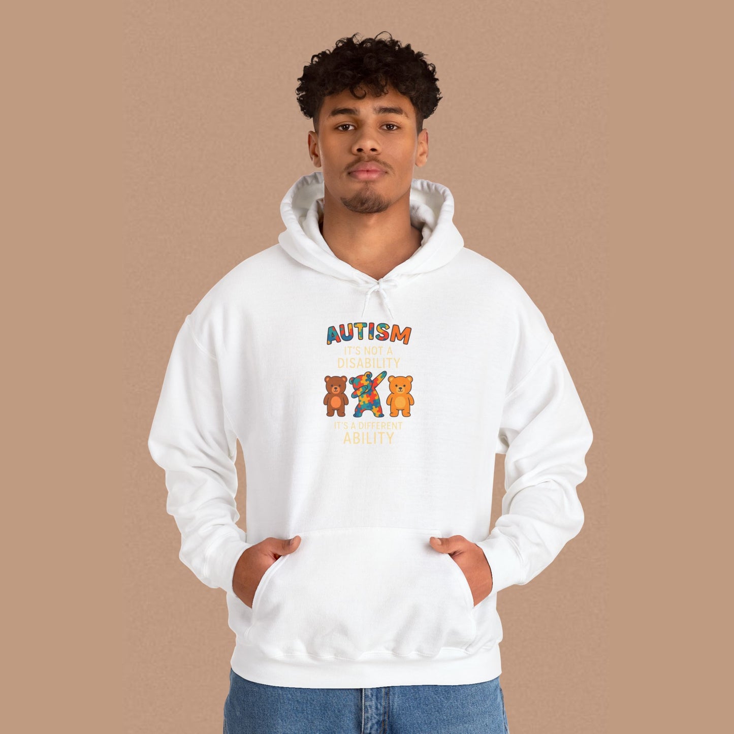 "Autism It's Not A Disability, It's A Different Ability" — Autism Awareness Hoodie