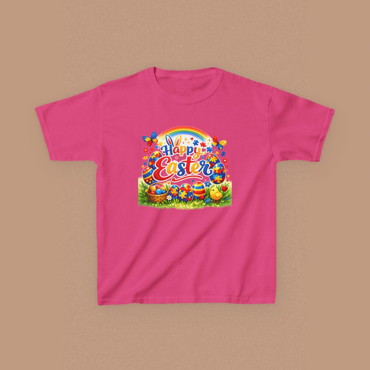 "Happy Easter" — Graphic T-shirt