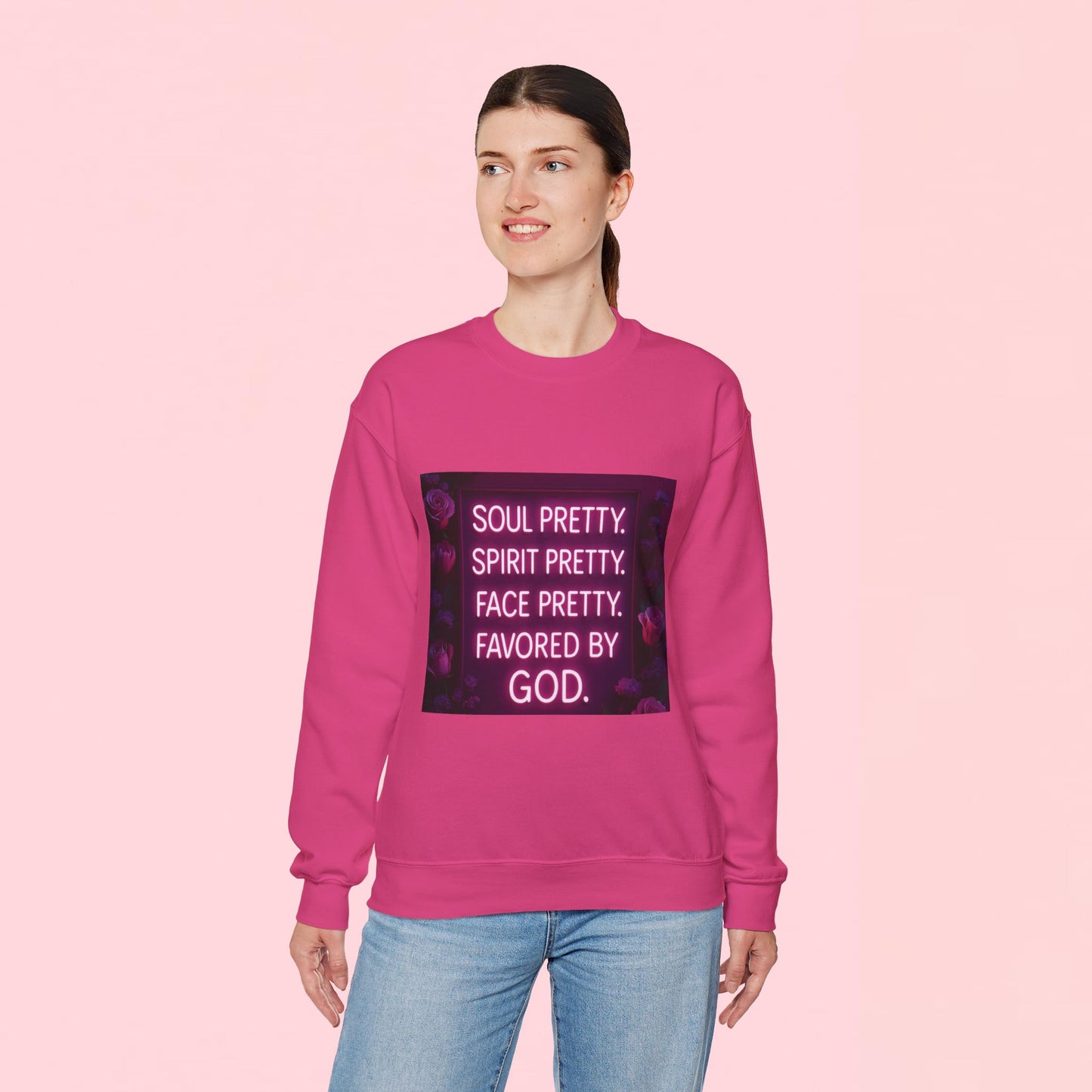 "Soul Pretty" — Inspirational Graphic Sweatshirt