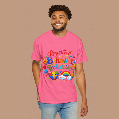 "Registered Behavior Technician" — Colorful Graphic T-Shirt