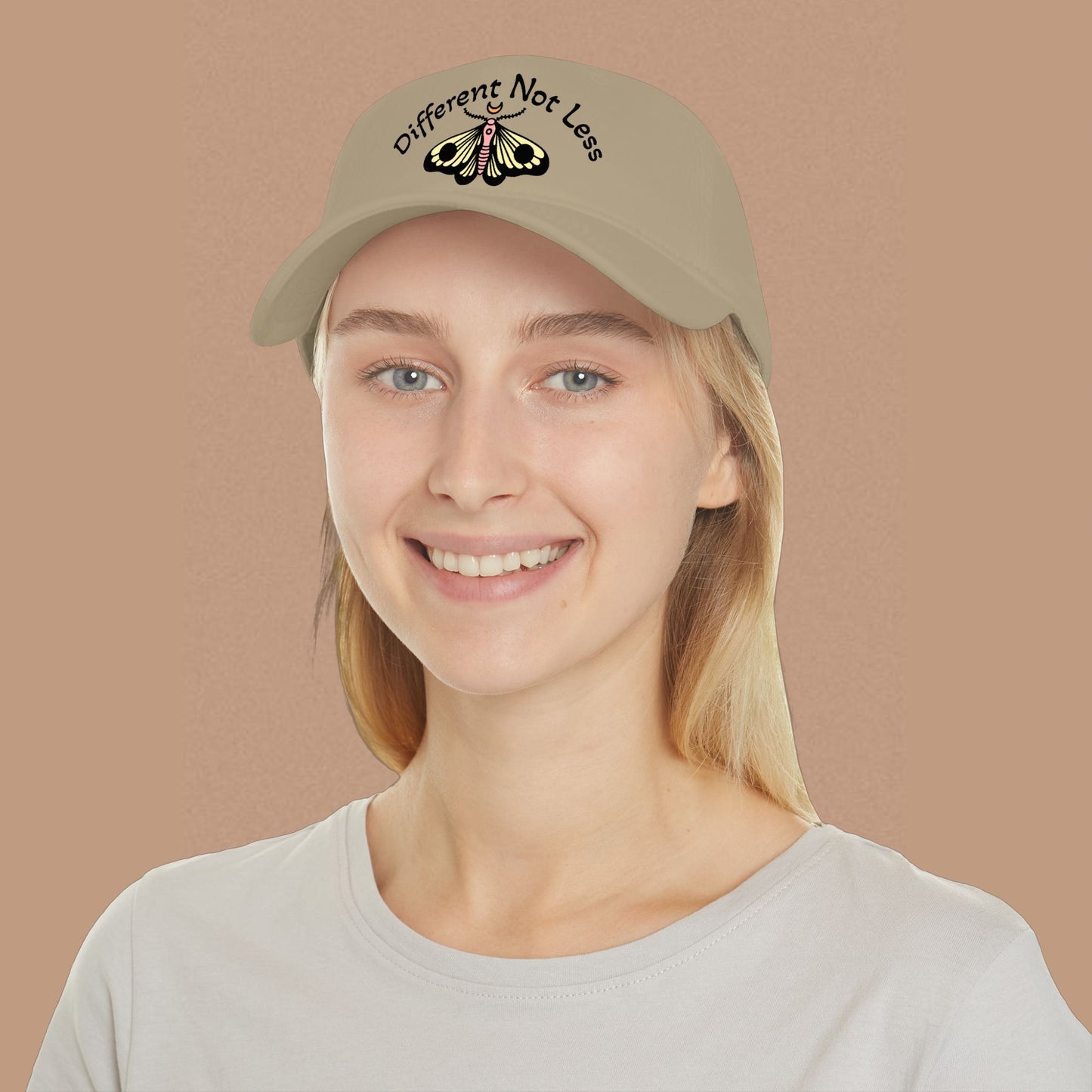 "Different Not Less" — Low Profile Hat