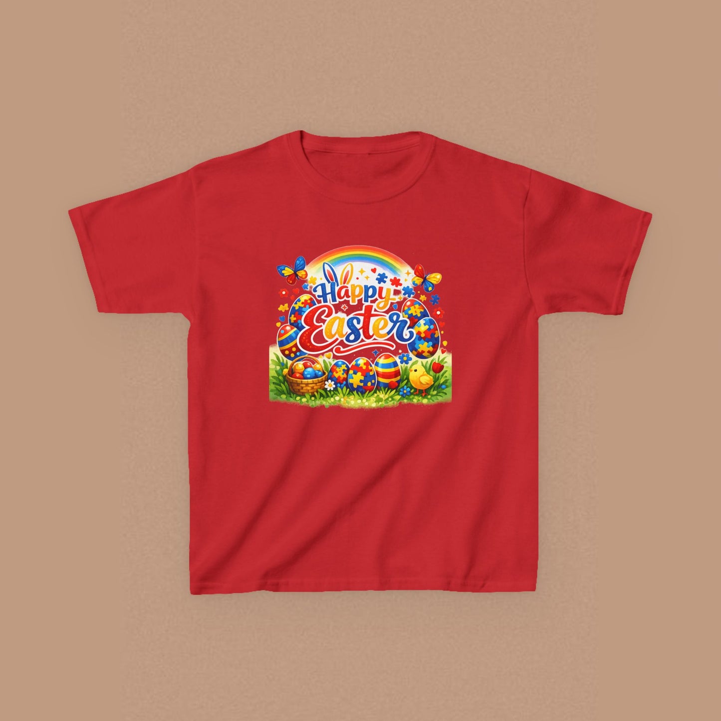 "Happy Easter" — Graphic T-shirt