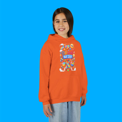 "Different Not Less" — Autism Awareness Youth Hoodie