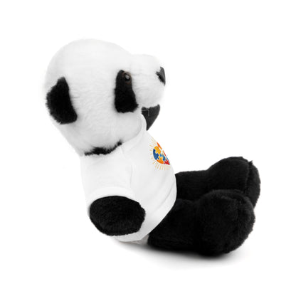"Autism Puzzle Heart" — Teddy Plush Bear with Tee