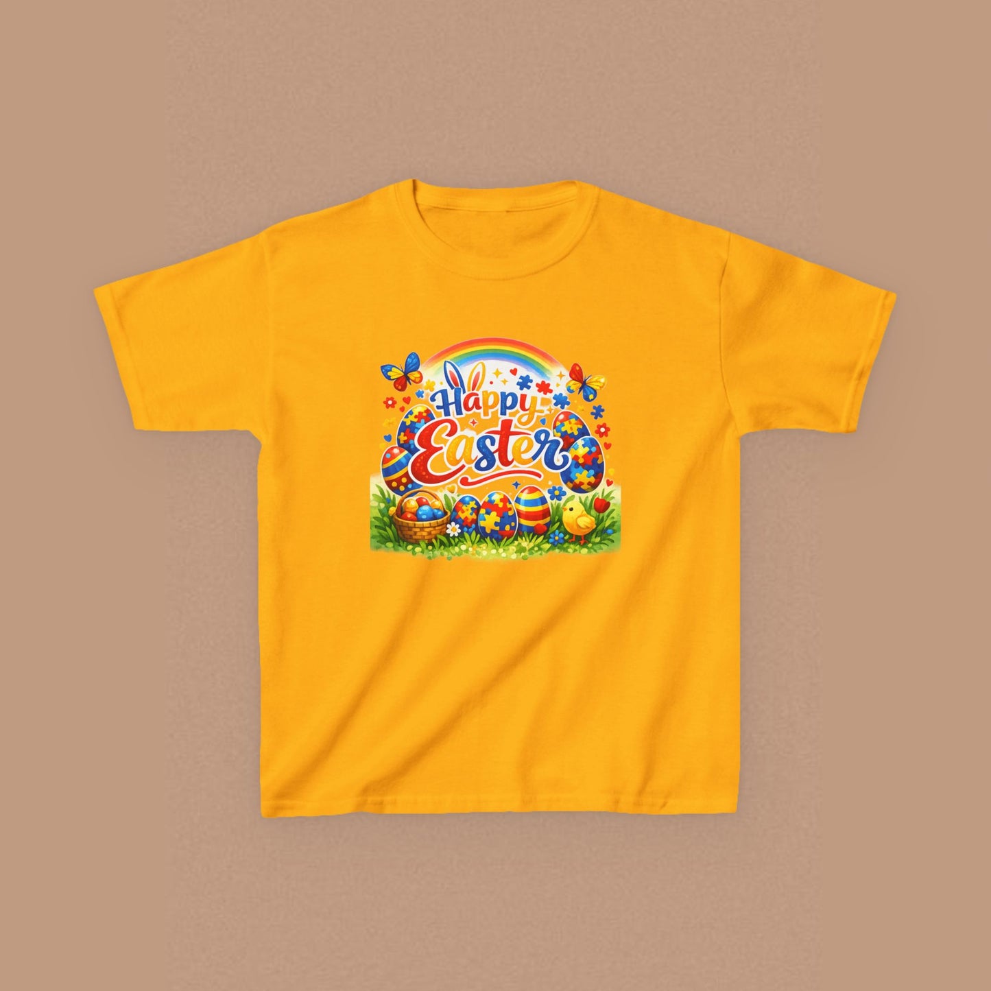 "Happy Easter" — Graphic T-shirt