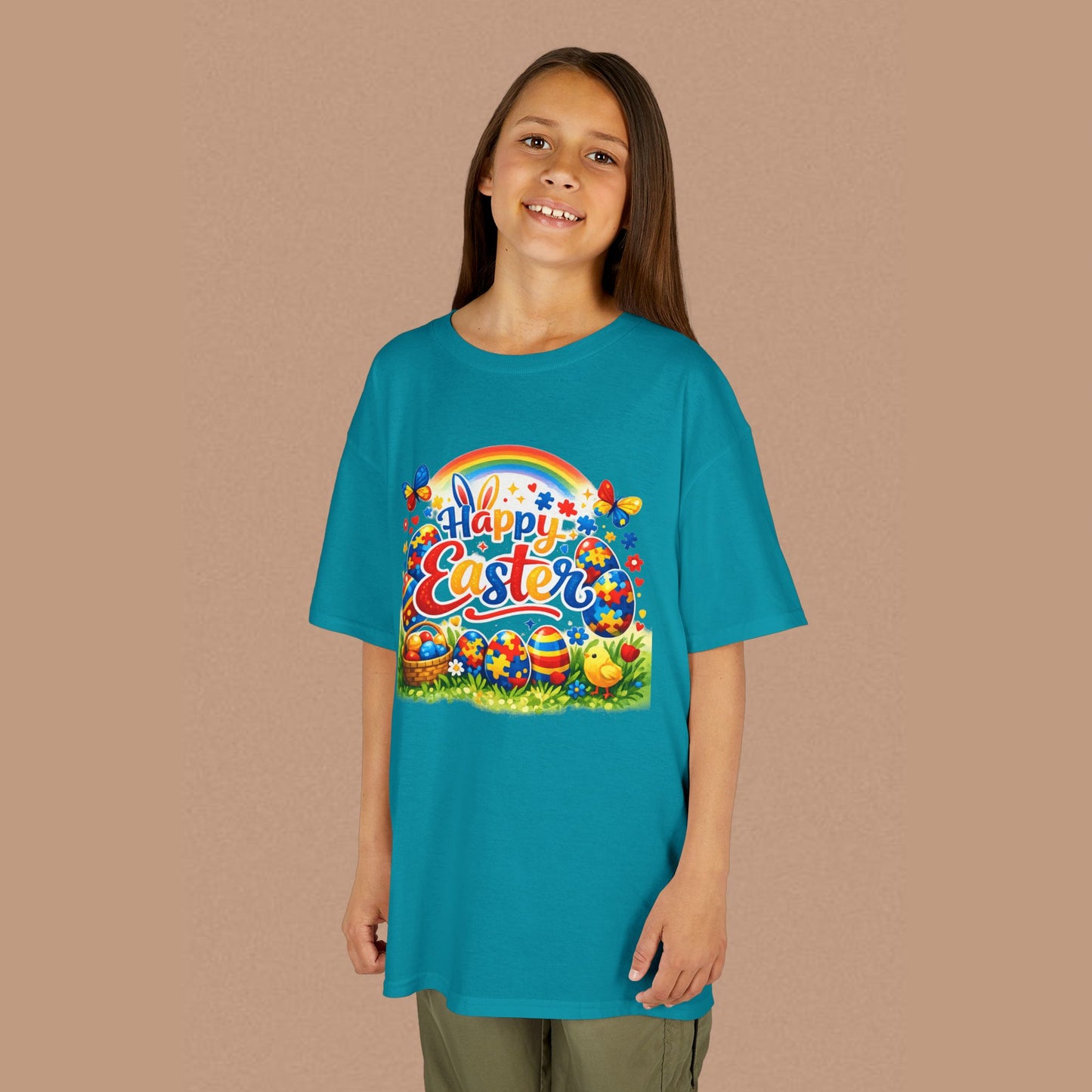 "Happy Easter" — Graphic T-shirt