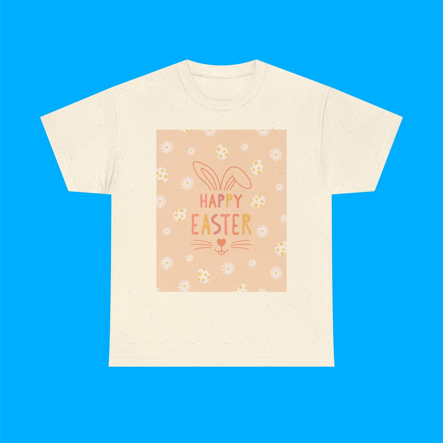 "Happy Easter" Easter Bunny Graphic T-Shirt