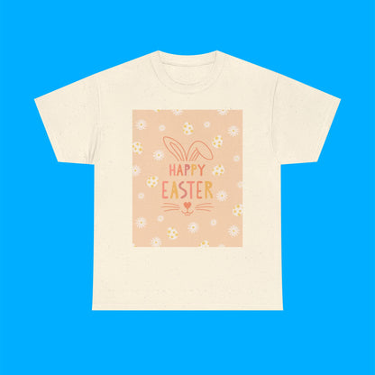 "Happy Easter" Easter Bunny Graphic T-Shirt