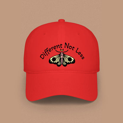 "Different Not Less" — Low Profile Hat