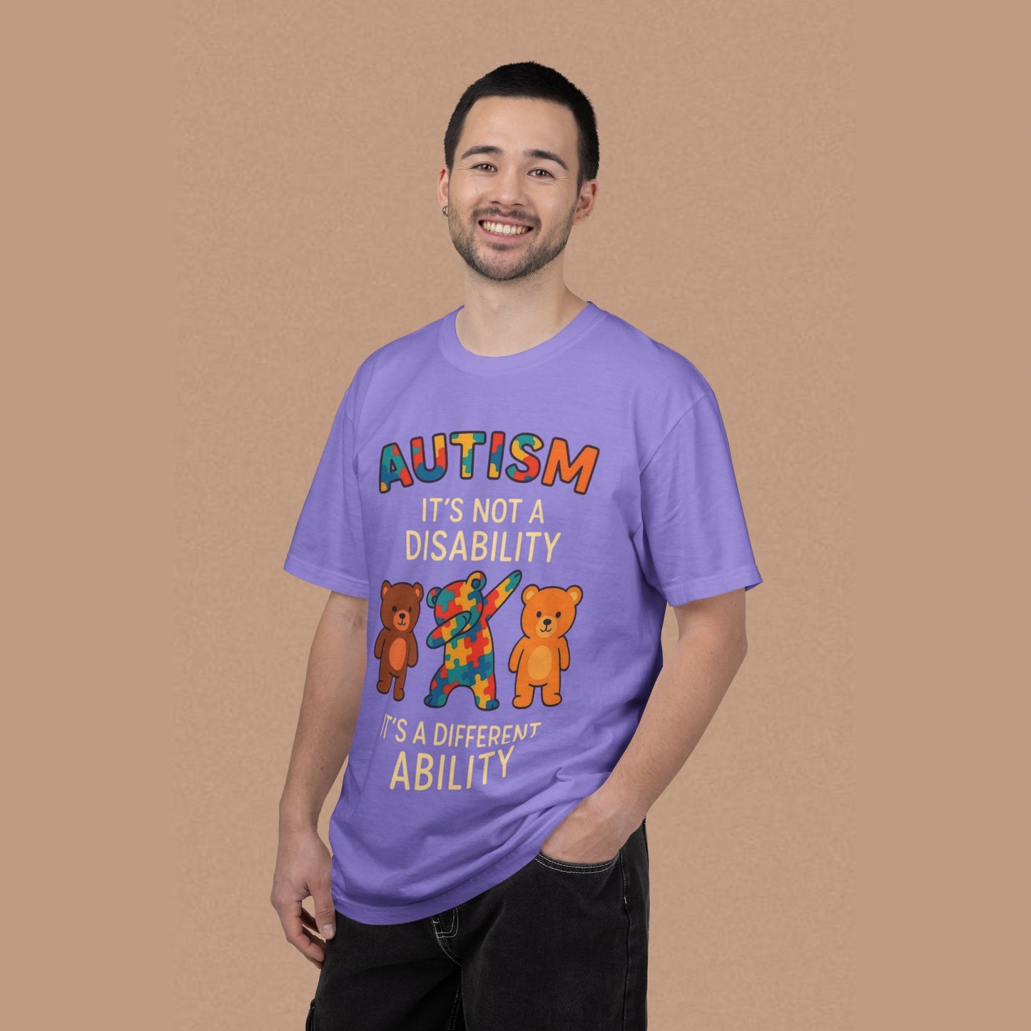 "Autism It's Not A Disability, It's A Different Ability" — Autism Awareness T-Shirt