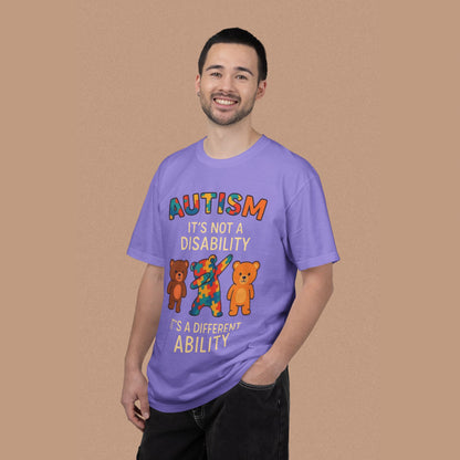 "Autism It's Not A Disability, It's A Different Ability" — Autism Awareness T-Shirt