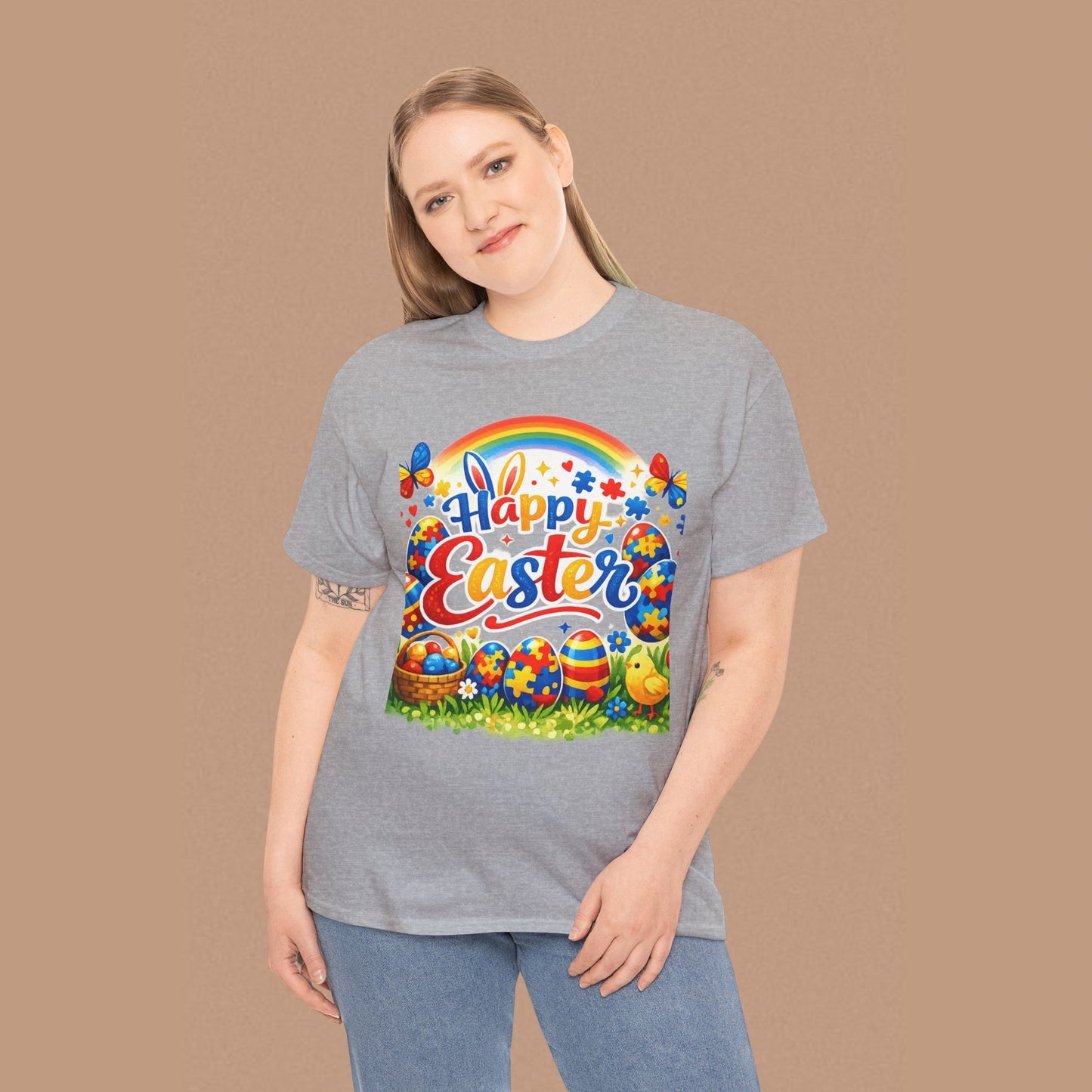 "Happy Easter" — Graphic T-Shirt