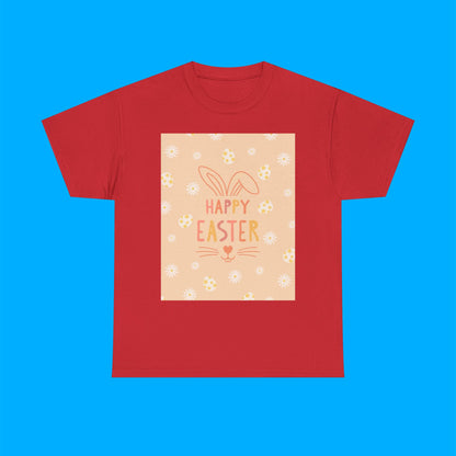 "Happy Easter" Easter Bunny Graphic T-Shirt