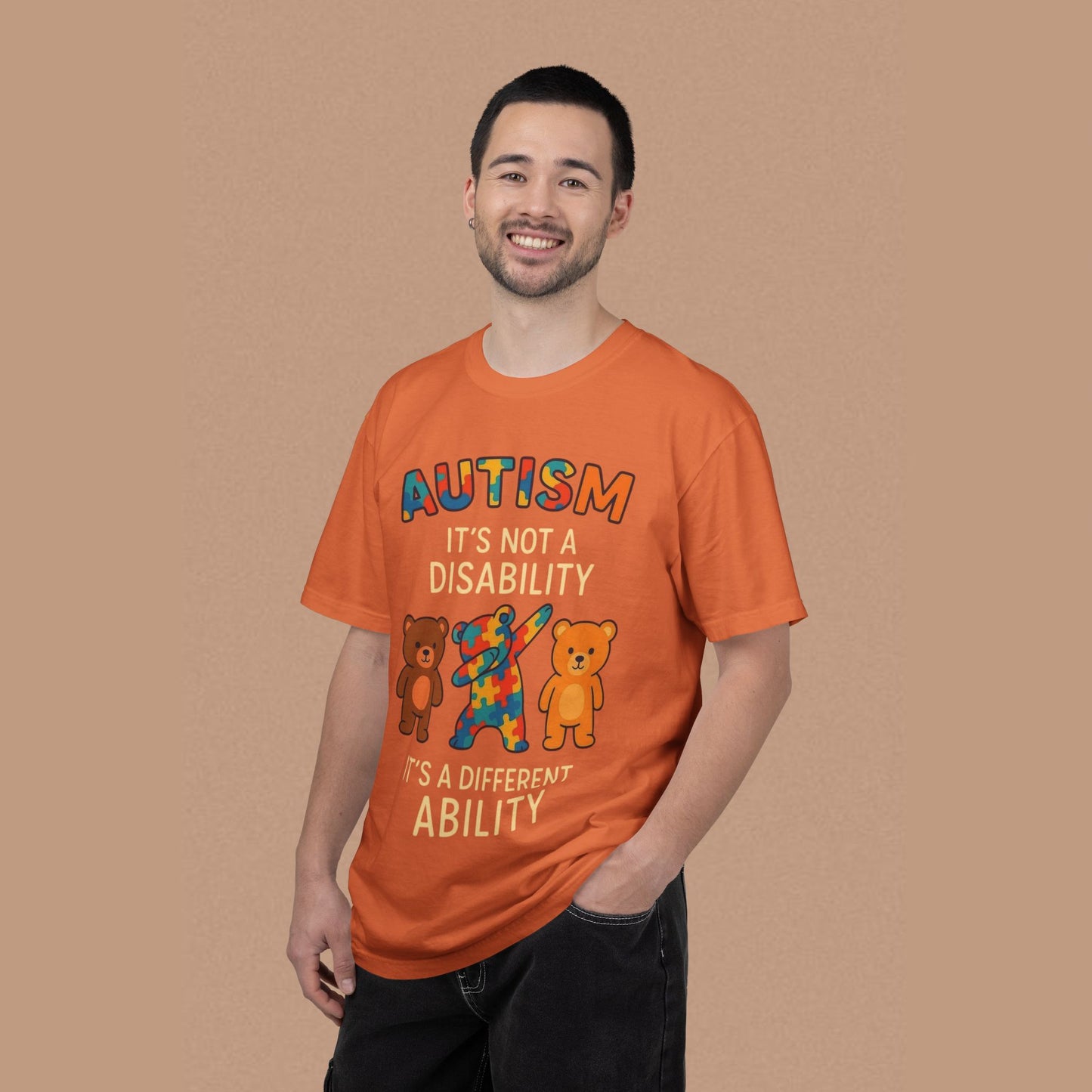 "Autism It's Not A Disability, It's A Different Ability" — Autism Awareness T-Shirt