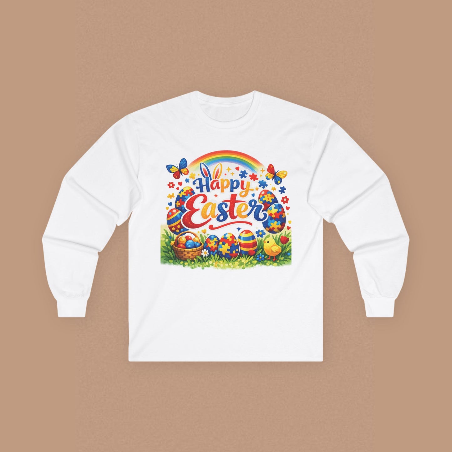 "Happy Easter" — Graphic Long Sleeve