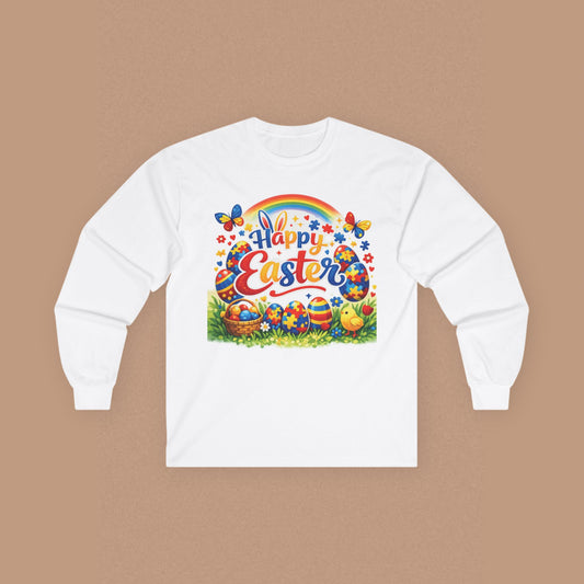"Happy Easter" — Graphic Long Sleeve