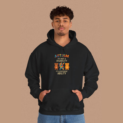"Autism It's Not A Disability, It's A Different Ability" — Autism Awareness Hoodie