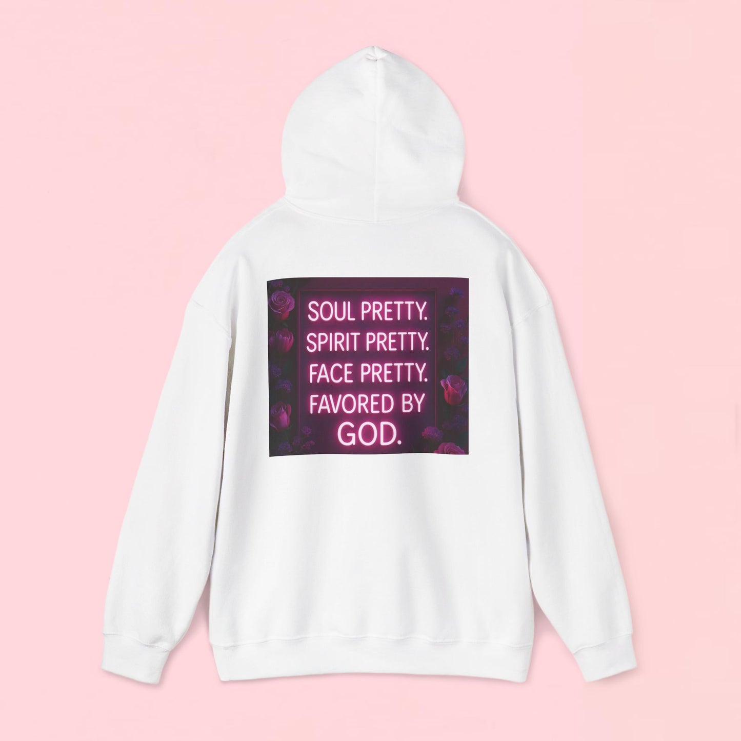 "Soul Pretty" — Inspirational Graphic Hoodie