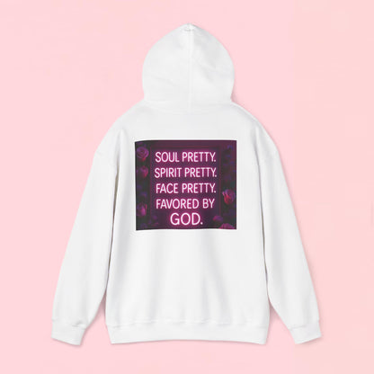 "Soul Pretty" — Inspirational Graphic Hoodie