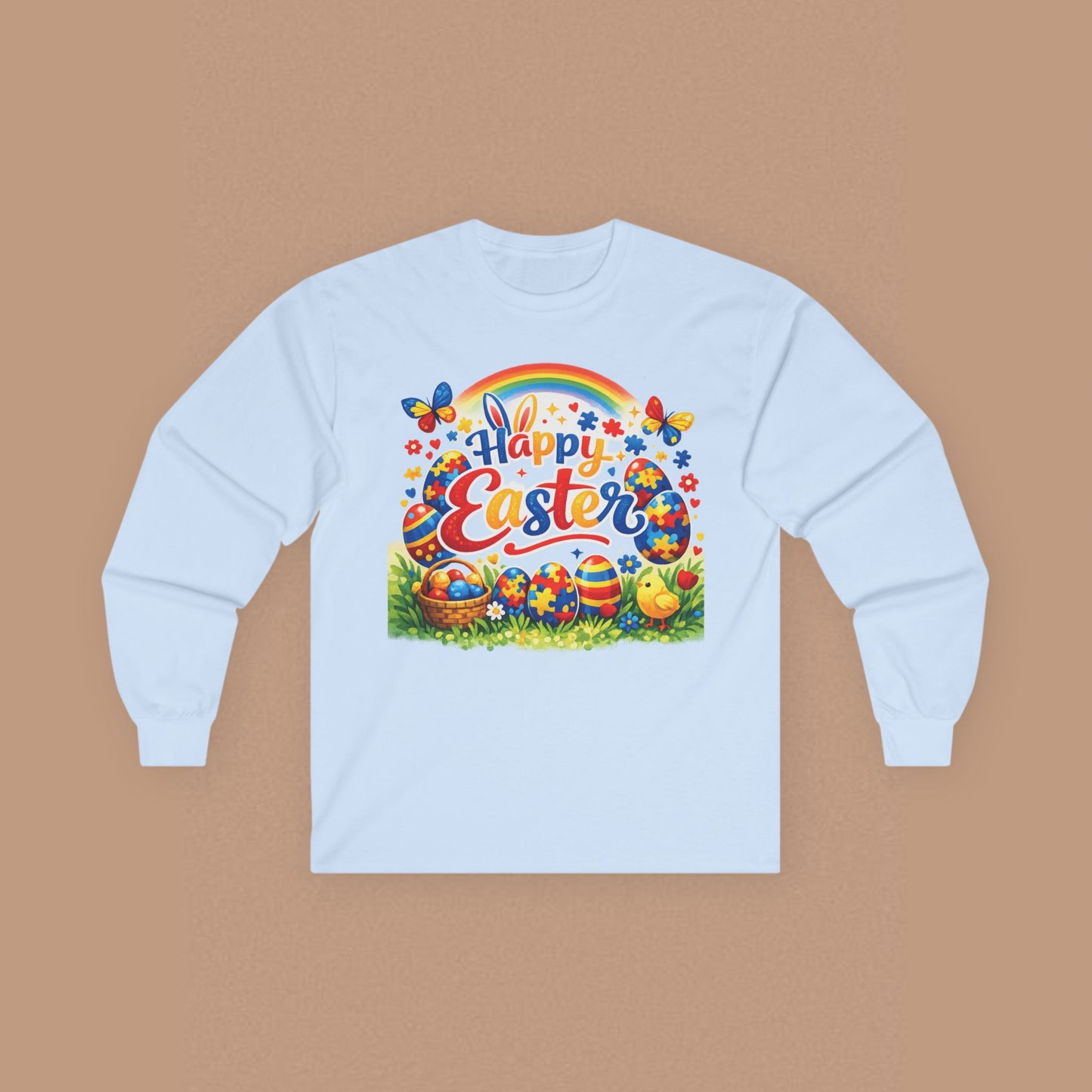 "Happy Easter" — Graphic Long Sleeve