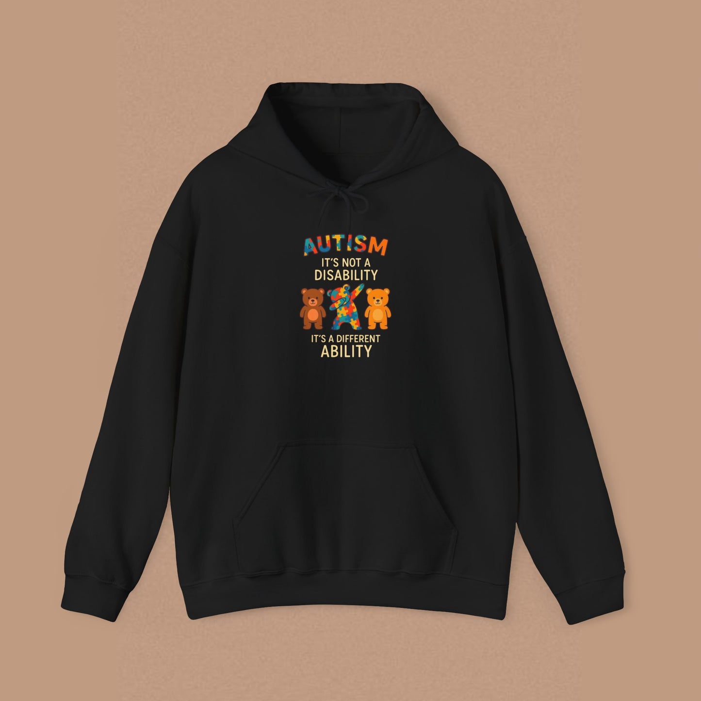 "Autism It's Not A Disability, It's A Different Ability" — Autism Awareness Hoodie